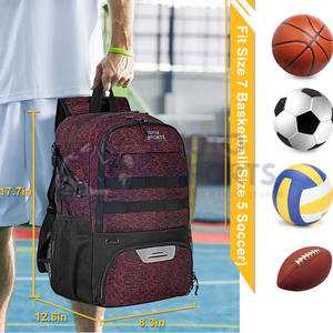 Sac de basketball intérieur/extérieur personnalisé avec logo imprimé, respirant, léger, confortable, meilleur fournisseur, best-seller, prix raisonnable - Product Image 3