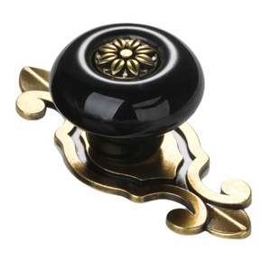 Proveedor de confianza de la India, venta de origen, accesorios de gabinete de diseño redondo liso, perilla de manija de puerta para gabinetes a bajo costo - Product Image 1