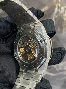 High Quality Luxury Moissanite <b>Watch</b> Custom <b>Iced</b> <b>Out</b> <b>Watch</b> for Gift Factory Wholesale Hip Hop Style <b>Iced</b> <b>Out</b> Mechanical <b>Watches</b> - Product Image 4