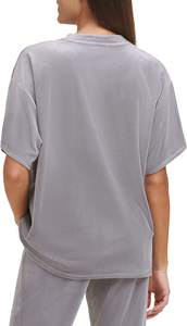 Camisetas de talla grande con logotipo personalizado Camiseta de microfibra pesada de algodón de gran tamaño con logotipo personalizado al por mayor Camiseta OEM de buen fabricante - Product Image 5