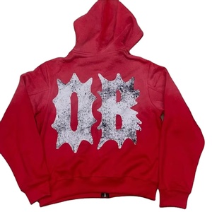 OEM Customizable 100% High Quality <b>Men's</b> Classic <b>Hoodie</b> 300-400 Gsm Fleece (Cotton-Polyester Blend) Digital <b>Lined</b> - Product Image 2