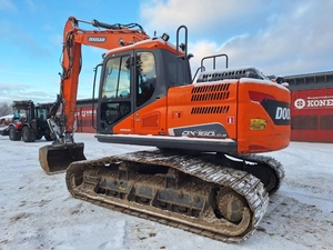 Excavatrice Doosan DX210LC de 21 tonnes, machine de terrassement haute performance, équipement d'excavation lourd pour les chantiers de construction à grande échelle - Product Image 4