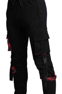 Pantalones Deportivos para Hombre, Diseño Moderno, Estilo Táctico, Múltiples Bolsillos, Pantalones Cargo Hip Hop - Product Image 2