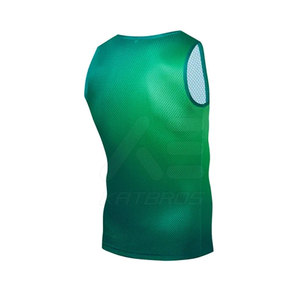 Maillot de Ciclismo sin Mangas para Hombre KATBROS, Verde Degradado, Transpirable, de Secado Rápido, Malla de Poliéster, Camiseta Deportiva para Adultos - Product Image 3