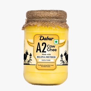 Ghee de vache naturel Dabur A2 à base de plantes, 100% pur, ghee ayurvédique, soutenant la santé quotidienne, la digestion et l'énergie - Product Image 1