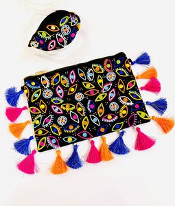 Sac à main brodé à la main de couleur personnalisée de dernière génération avec bandeau pour filles et femmes - Product Image 5