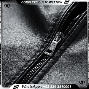 Leather <b>Racing</b> <b>Jacket</b> for Motorcyclists with Unique Design Options - Product Image 2