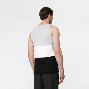 Vêtements de sport personnalisés en gros, mode d'hiver, grande taille, respirant, tricoté, haut sans manches, débardeur pour homme, votre propre style - Product Image 6