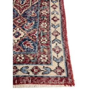 Alfombras de Lana Anudadas a Mano de Gran Tamaño, Diseño de Medallón Rojo y Naranja, para Sala de Estar o Pasillo - Pae-5048 - Product Image 4