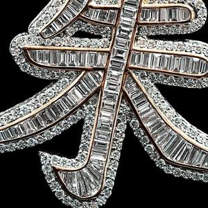 Collar con colgante de diamante brillante de lujo para mujer, aniversario de boda, fiesta de cumpleaños y uso diario, proveedor de joyería fina - Product Image 6