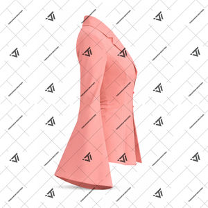 Venta al por Mayor RTS Alpha |   Kapa |   Alfa |   Chaqueta Blazer con Mangas Campana Bordadas de la Hermandad AKA, Artículos de Hermandad Griega - Product Image 3