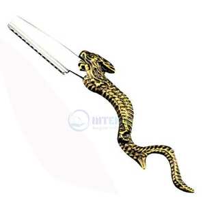 Maquinilla de afeitar de acero inoxidable profesional al por mayor, instrumento de belleza, herramienta de peluquería de primera calidad para salón y cuidado personal - Product Image 4