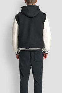 High Quality <b>Men's</b> Varsity Jacket with Manufacturer's Embroidery Logo Multi-Color Winter Wear Wholesale 100% Cotton In AKO - Product Image 3