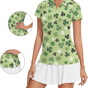 Camiseta Deportiva sin Mangas de Alta Calidad, Personalizable, Transpirable, de Secado Rápido, Estampada, para Golf y Tenis, para Mujer - Product Image 3