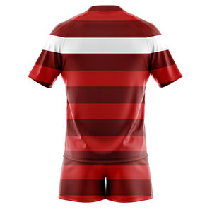 Uniformes de rugby personnalisés de haute qualité en gros, équipe, 100% élasthanne polyester, uniformes de rugby pour la vente en ligne - Product Image 4