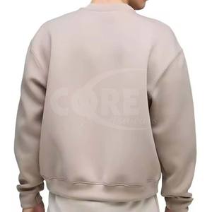 Suéter de talla grande personalizable, sudadera lisa, nueva moda, holgada, transpirable, para hombre, invierno, diseño sin costuras, venta al por mayor - Product Image 4