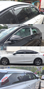 Visera para Ventana de Coche para BEIJING BJ30 2024, Deflector de Viento, Protector de Lluvia - Product Image 3