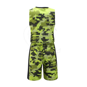 Uniforme de basket-ball imprimé logo personnalisé de haute qualité grande taille pour adultes-vente en ligne directe d'usine - Product Image 2