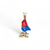 Vente en gros d'une seule pièce canard racine de bambou décoration de la maison cadeau canard en bois peint à la main pour l'artisanat du bois boîtes en bois panneaux muraux