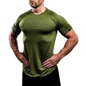 Camiseta de Jersey de algodón de cuello redondo de manga corta para hombre de estilo callejero, camiseta transpirable de Color personalizado de 220g de alta calidad - Product Image 2