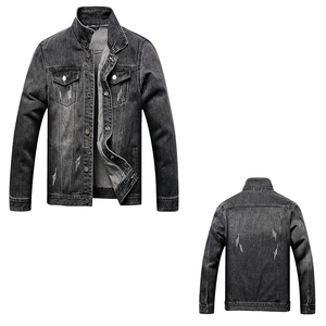 Unique Style Denim <b>Jacket</b> For <b>Men</b> Casual Wear Outdoor 100% Cotton Custom Made Comfortable To Wear Classic Denim <b>Jackets</b> For <b>Men</b> - Product Image 3