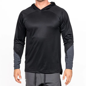 OEM personnalisable sweat à capuche de pêche de haute qualité pour hommes à séchage rapide 100% polyester imperméable respirant grande taille impression par sublimation - Product Image 1