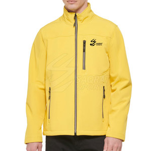 Chaqueta de Invierno Softshell para Hombre, Estilo Urbano, Más Vendida, con Logotipo Personalizado, Ligera, Ecológica, de Nailon/Poliéster - Product Image 1