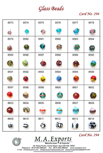 Perles de verre fantaisie en cristal de qualité supérieure pour la fabrication de bracelets et de bijoux Perles de verre attrayantes et fantaisie - Product Image 2