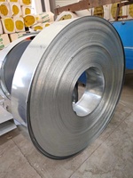 Bandes d'acier galvanisé pour câbles, bobines galvanisées à chaud de 19 mm à pointes et sans pointes.