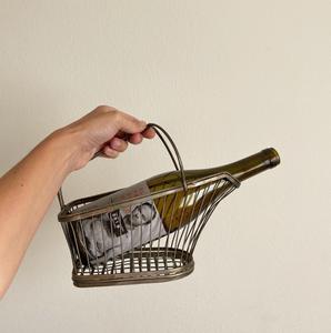 Porte-vin multifonctionnel en fer forgé vintage personnalisé, durable, pour le rangement des boissons, organisateur de table, bar à domicile - Product Image 6