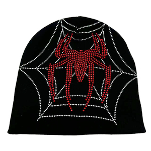 Precio al por mayor Cálido y acogedor Color sólido Unisex Cálido Gorro de punto Gorro a granel para hombres y mujeres con etiqueta personalizada - Product Image 1