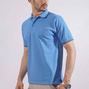 ผ้าฝ้ายระบายอากาศเสื้อผ้าผู้ชายคุณภาพระดับพรีเมียมเสื้อโปโลสไตล์ถนนสูงสีทึบฤดูร้อนผู้ชายเสื้อโปโลแขนสั้น - Product Image 4