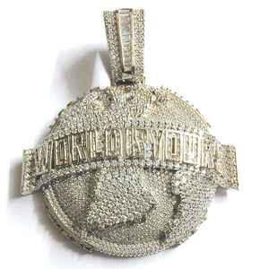 Colgante Hip Hop Personalizado Luxira Jewels para Hombre, Chapado en Rodio, Moissanita de Corte Brillante, Plata de Ley 925, Joyería Fina, Amuleto, Regalo - Product Image 2