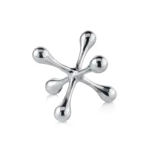 Table Top Decorative <b>Figure</b> Geometric Design High Quality Polished Finishing Gifting Item Metal Aluminium Sculpture Ornament - Product Image 1