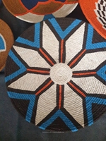 Décoration murale de luxe en jonc de mer décor de panier mural fait à la main Boho plaque murale en jonc de mer écologique pour la décoration de salon