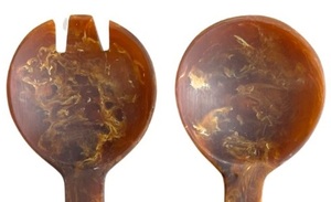 Cuillère de table en résine colorée pour les cadeaux et les repas Cuillère de finition design artisanale pour la décoration intérieure et l'utilitaire de cuisine - Product Image 4