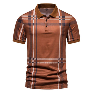 2024 <b>Summer</b> Men's Stylish Cotton Bamboo Fiber for <b>Shirts</b> Premium Quality Breathable Casual Wear High Street Printed Jersey 220g - Product Image 4