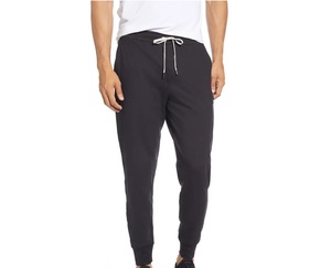 Custom Trouser Loose Fit <b>Polyester</b> <b>Jogger</b> Stacked Sweat Pants Men Baggy Straight Stripe Wide Leg Flare Track Sweatpants for Men - Product Image 1