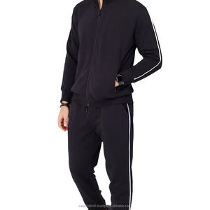 Conjunto Deportivo Informal Personalizado para Hombre, Chaqueta con Cierre y Pantalones Jogger, Ropa Deportiva, Fabricante OEM ODM, Antibacteriano, Ligero - Product Image 3