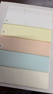 Tissu de chemise uni de couleur vanille 100% coton de qualité supérieure matériau de haute qualité pour la fabrication de vêtements - Product Image 4