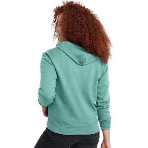 Sweat-shirt pour femme de qualité supérieure, à manches longues, avec cordon de serrage, disponible avec logo imprimé personnalisé - Product Image 4