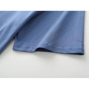 Meilleure vente pur 100% coton blanc palangre T-Shirt Logo personnalisé de haute qualité unisexe rue Hipster Hip Hop T-Shirt - Product Image 4