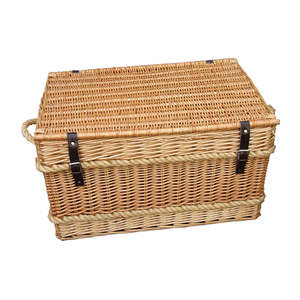 Panier de pique-nique vide à poignée de coffre de 73cm avec corde Sacs de pique-nique polyvalents et élégants - Product Image 1