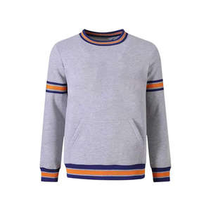 Sweat-shirt en laine à col rond pour femme SGRho Winter |   Logo brodé sur le devant, polaire respirant en mélange coton et polyester - Product Image 1