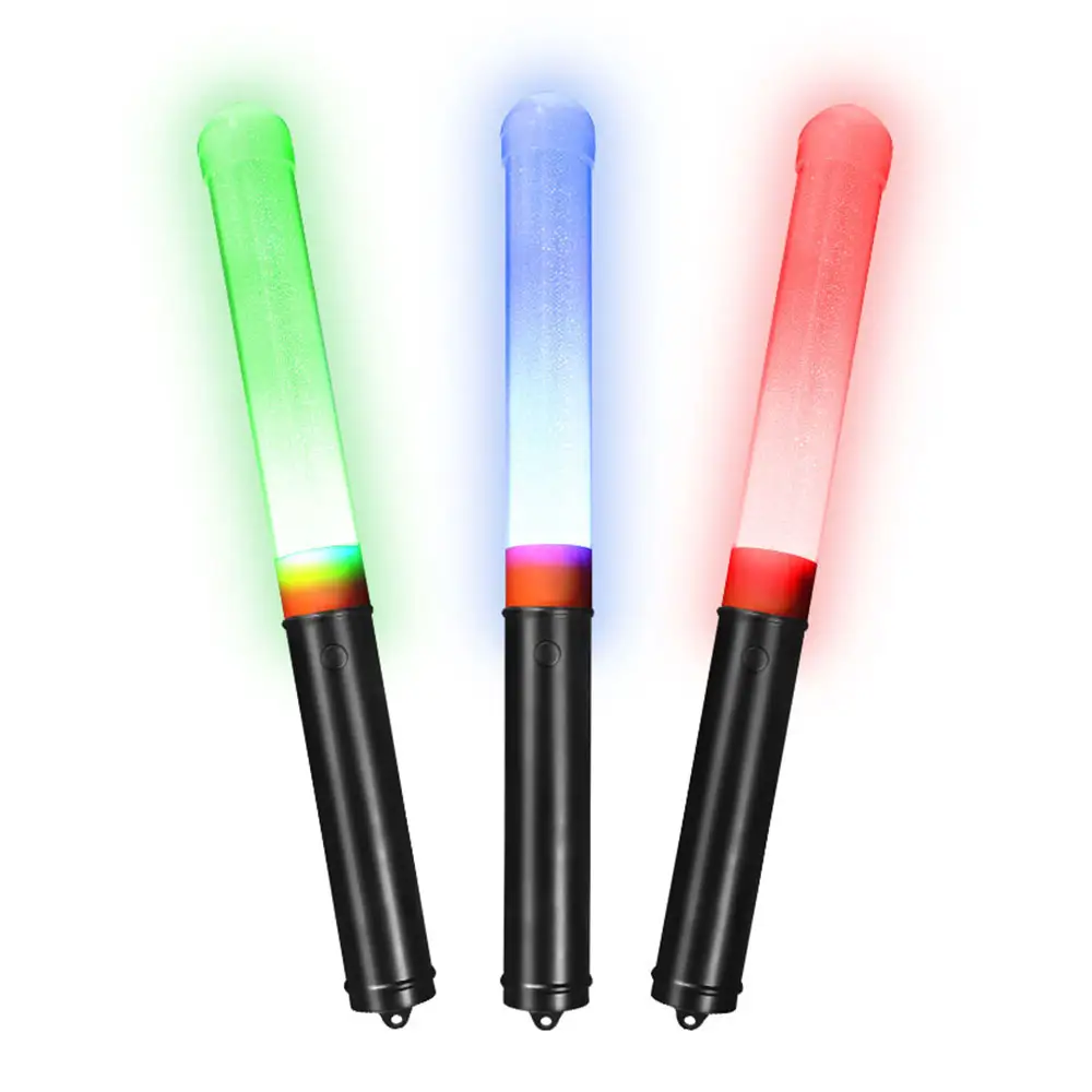 Işık parlak el feneri projektör çocuklar Light Up değnek Glow karanlık oyuncaklar konser taktik balçık ışık sopa sopa Sticks
