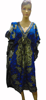 52 "Luxus afrikanische Kaftan Tunika PONCHO mehrfarbige Stickerei benutzer definierte Plus Size Damen Seiden kleid Schal Rayon Freizeit kleid