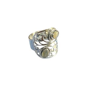 Anillo de corte ovalado de Plata de Ley 925 sólida al por mayor piedra preciosa labradorita natural piedra facetada ropa de boda para mujer idea de regalo - Product Image 3