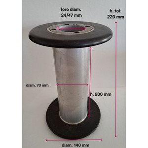 Bobinas con brida Scaglia de 4 LBS - Product Image 1