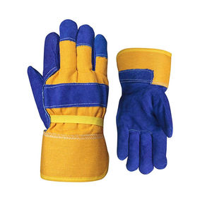 2025 dernière conception gants en cuir de peau de vache robustes produits à la main Protection contre la chaleur gants de sécurité de soudage respirabilité Pakistan - Product Image 4