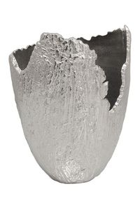 Jarrón de Metal Hecho a Mano de Lujo, Centro de Mesa Decorativo Premium para Decoración de Interiores de Alta Gama, Diseño Costero Elegante y Refinado - Product Image 3